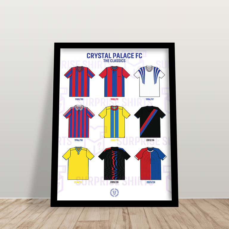 Crystal Palace 'The Classics' Opdruk voor voetbalshirts