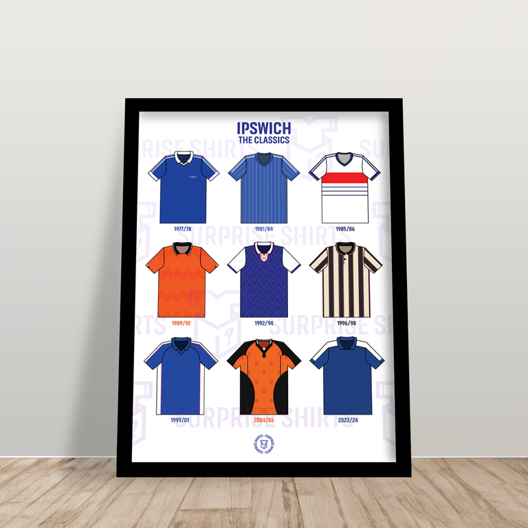 Ipswich Town 'The Classics' Voetbalshirt Print