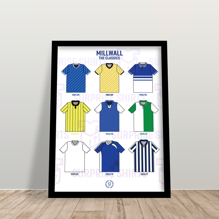Millwall 'The Classics' Voetbalshirt Print