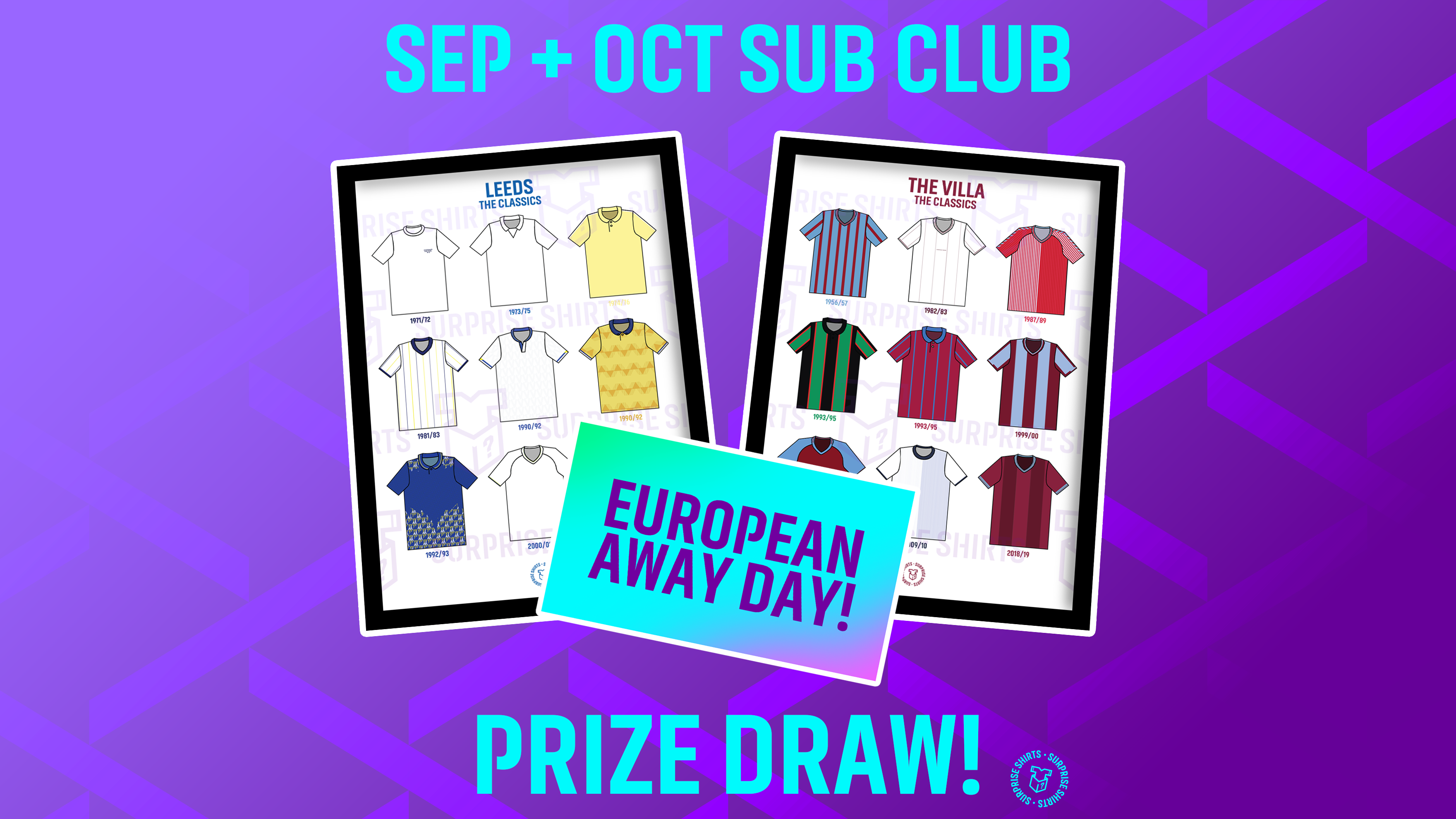 Prijstrekking voor de Subclub in september en oktober!