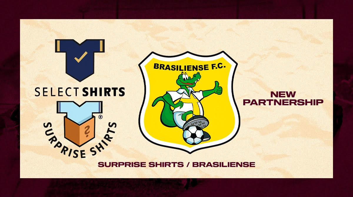Officiële Samenwerking - Surprise Shirts & Brasiliense FC
