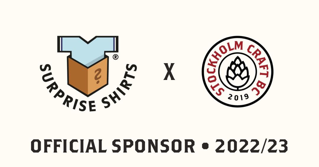 Surprise Shirts - Officiële Mouwsponsor van Stockholm Craft Ballclub