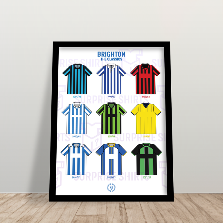 Brighton 'The Classics' Voetbalshirt Print