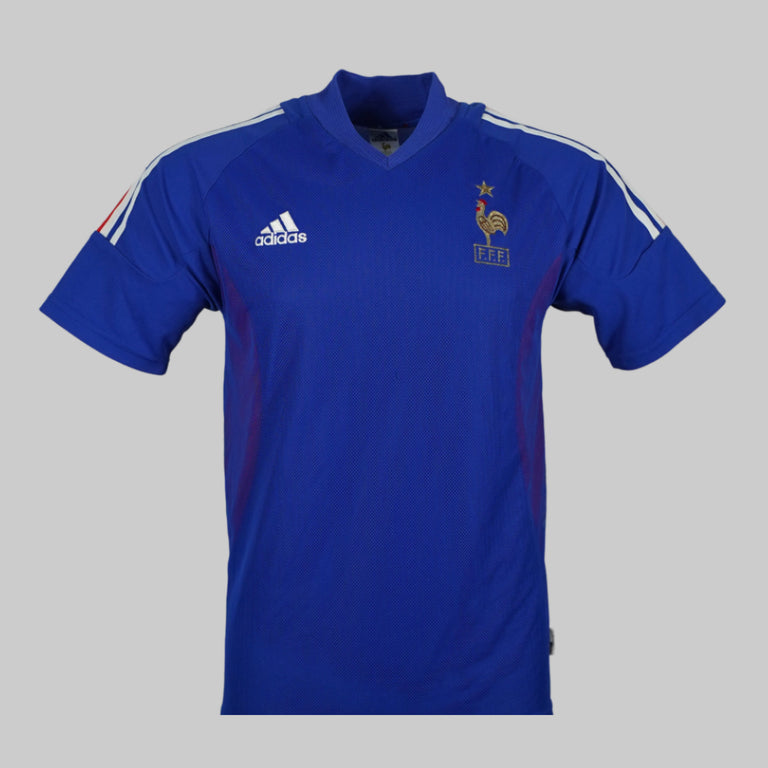 Frankrijk 2002 Thuisshirt