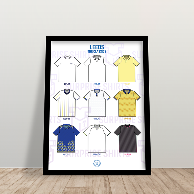 Leeds United 'The Classics' Voetbalshirt Print