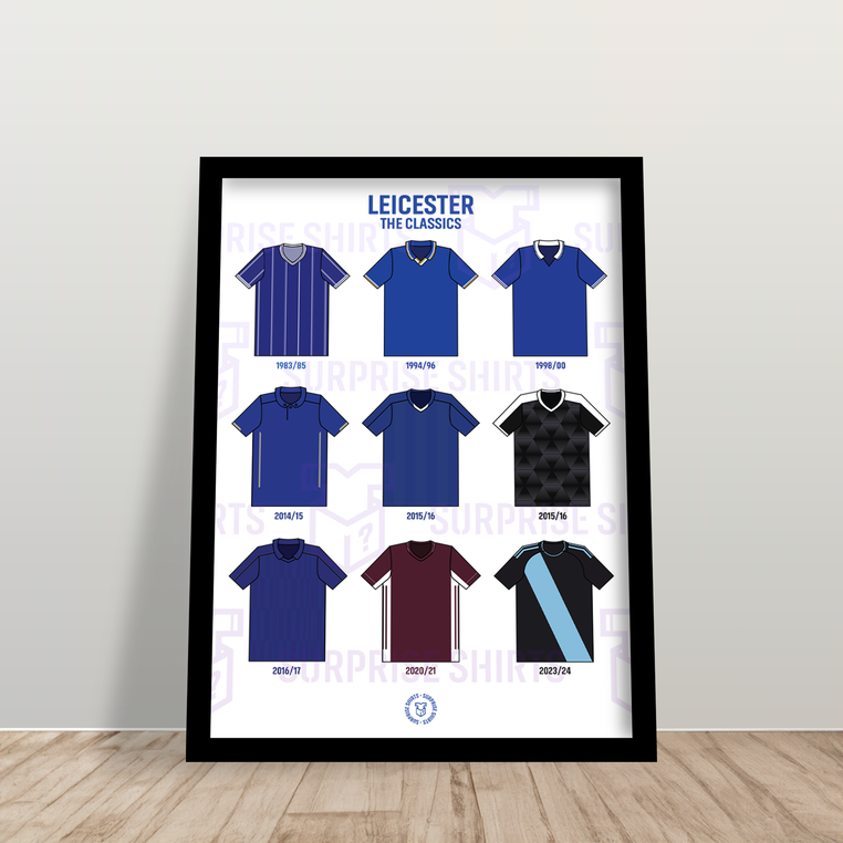 Leicester City 'The Classics' Voetbalshirt Print