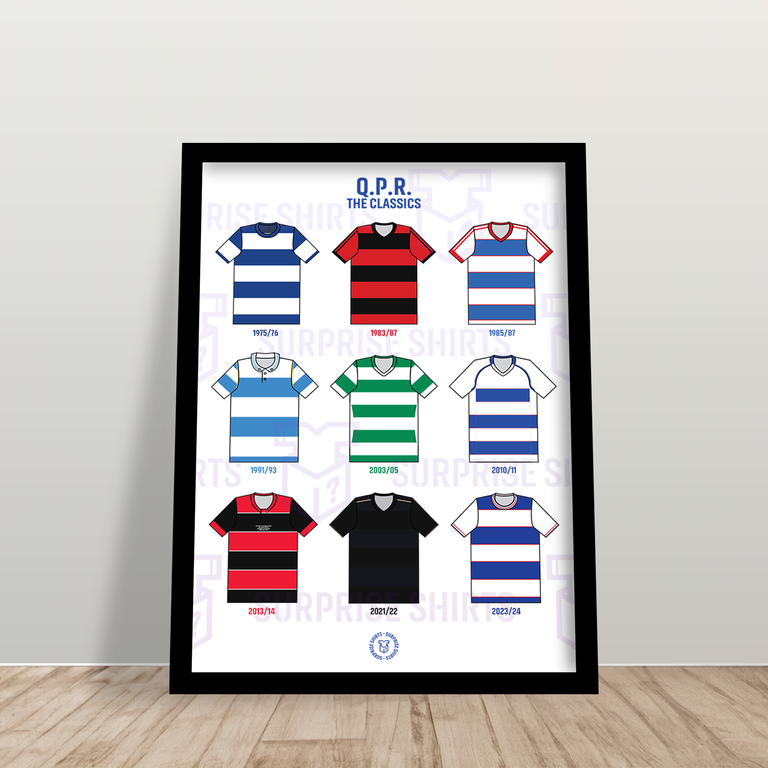 Queens Park Rangers 'The Classics' Voetbalshirt Print