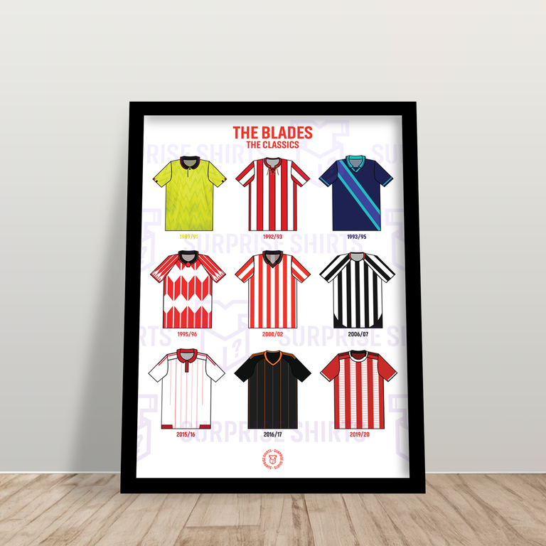 Sheffield United 'The Classics' Voetbalshirt Print