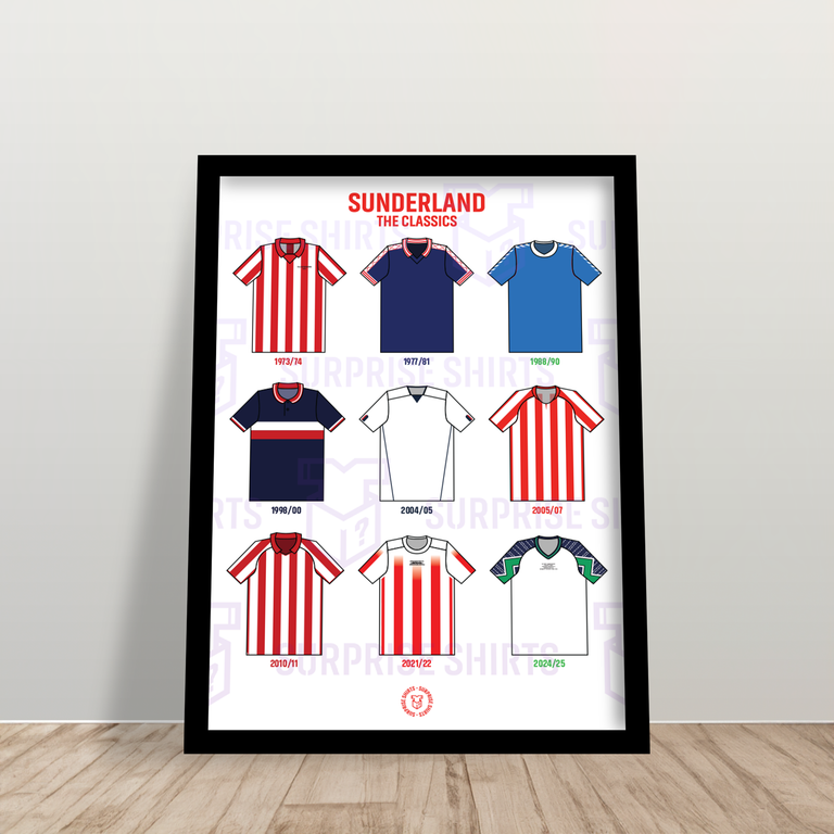 Sunderland 'The Classics' Voetbalshirt Print
