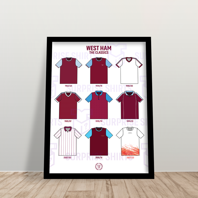West Ham 'The Classics' Voetbalshirtprint